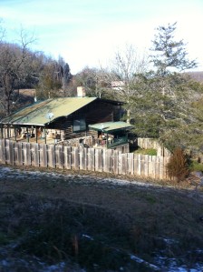 Yes, people still lives in log cabins :)