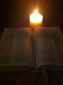 Your word is a lamp for my feet, a light on my path.  Psalm 119:105